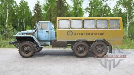 Урал-375Д для Spintires MudRunner