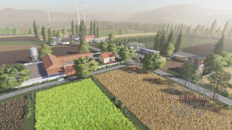 Sandomierskie okolice для Farming Simulator 2017