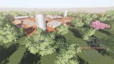 Fazenda Fortaleza для Farming Simulator 2017