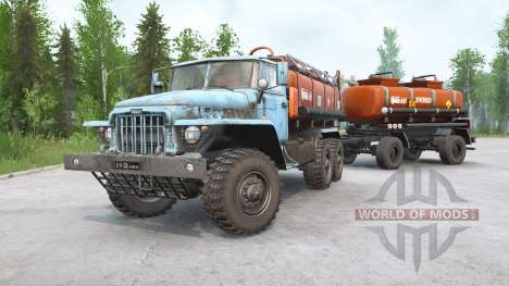 Урал-375Д для Spintires MudRunner