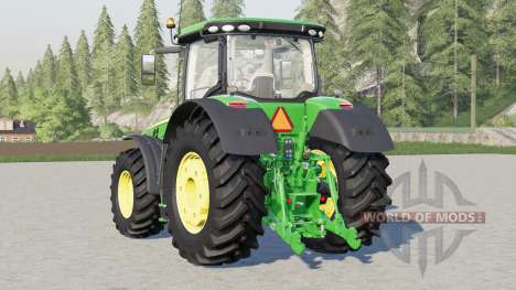 John Deere 8R series〡weights configurations для Farming Simulator 2017