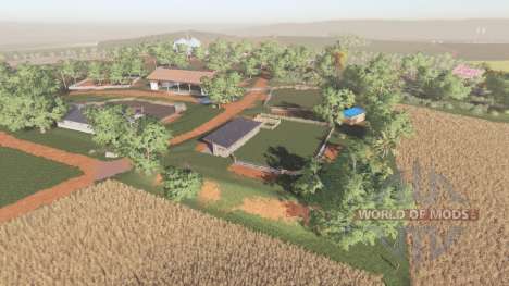 Fazenda Fortaleza для Farming Simulator 2017