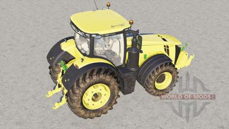 John Deere 8R series〡four types of wheels для Farming Simulator 2017