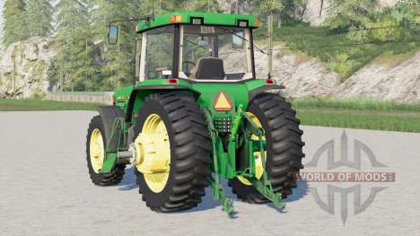 John Deere 8400〡with or without front fenders для Farming Simulator 2017