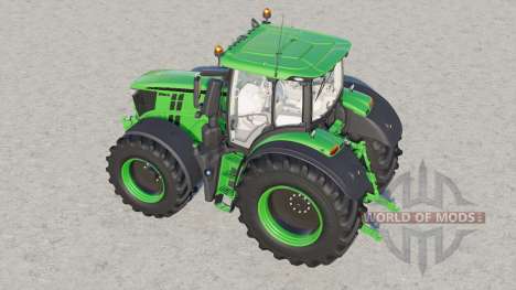 John Deere 6R series〡wheels with different rims для Farming Simulator 2017