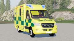 Mercedes-Benz Sprinter UK Ambulance для Farming Simulator 2017