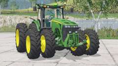 John Deere 8530〡animated steering and joystick для Farming Simulator 2015