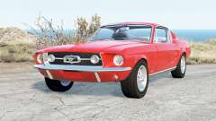 Ford Mustang GT-A Fastback 1967 для BeamNG Drive