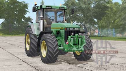 John Deere 8400〡5 tire type для Farming Simulator 2017