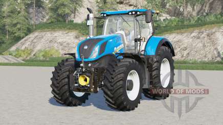 New Holland T7 series〡rims color choice для Farming Simulator 2017