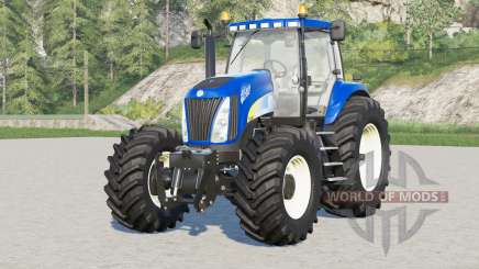 New Holland TG285〡new design colors для Farming Simulator 2017