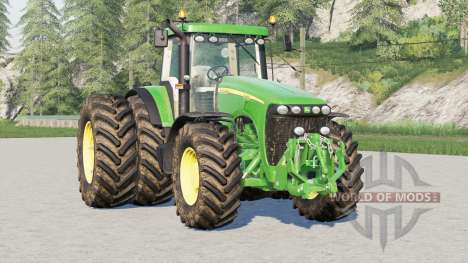 John Deere 8020 series〡various wheel sets для Farming Simulator 2017