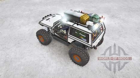 Jeep Cherokee 2-door〡со своими модулями для Spintires MudRunner