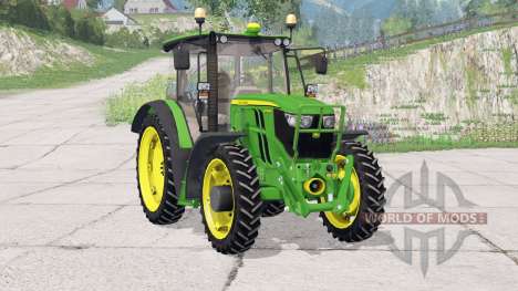 John Deere 6090RC〡frontloader support для Farming Simulator 2015