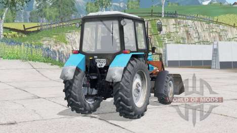 МТЗ-1025 Беларус〡с универсальным погрузчиком для Farming Simulator 2015