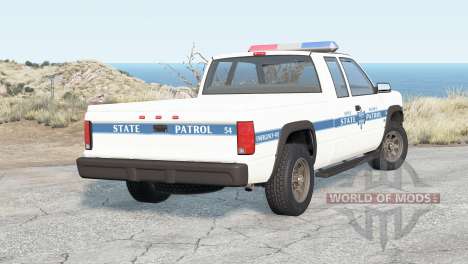 Gavril D-Series River Highway State Patrol для BeamNG Drive