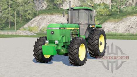 John Deere 4050〡20 different choices of tires для Farming Simulator 2017