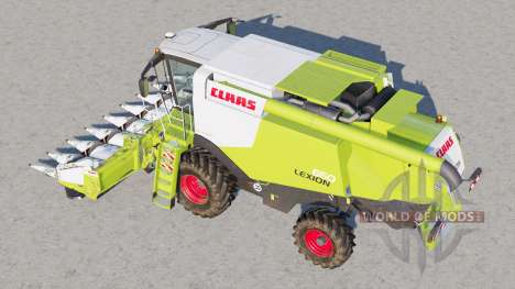 Claas Lexion 600〡movable rear axle для Farming Simulator 2017