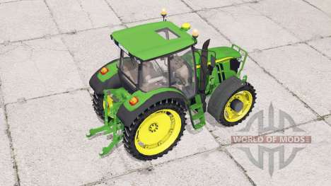 John Deere 6090RC〡frontloader support для Farming Simulator 2015