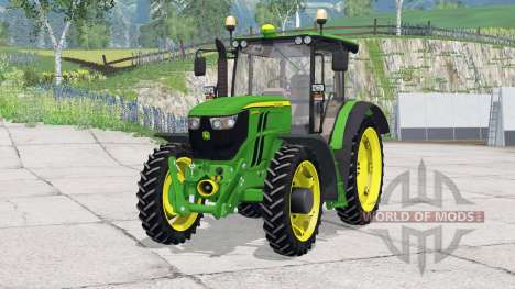 John Deere 6090RC〡narrow wheels для Farming Simulator 2015
