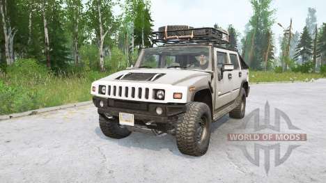 Hummer H2 SUT для Spintires MudRunner