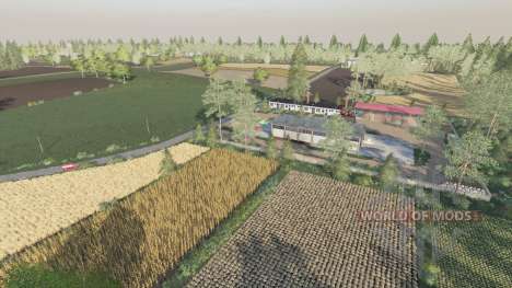 Polska Krajna для Farming Simulator 2017