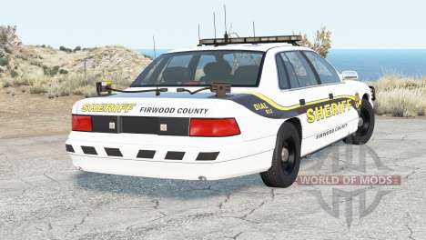 Gavril Grand Marshall Firwood County Sheriff для BeamNG Drive