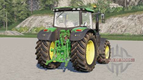 John Deere 6M series〡tire variants для Farming Simulator 2017