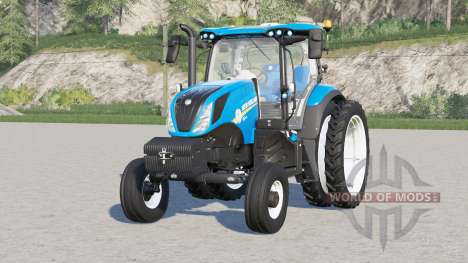 New Holland T6 series〡selectable front weights для Farming Simulator 2017