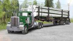 Peterbilt 379〡three colors to choose from для Spin Tires