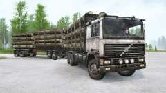 Volvo F12 Timber Truck для MudRunner