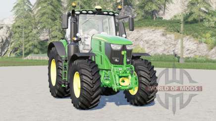 John Deere 6R series〡custom rims для Farming Simulator 2017