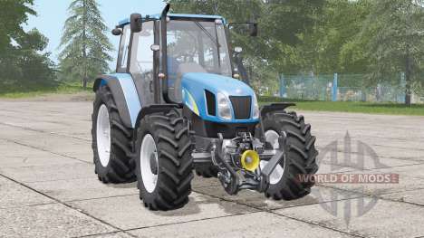 New Holland T5000 series〡includes front weight для Farming Simulator 2017
