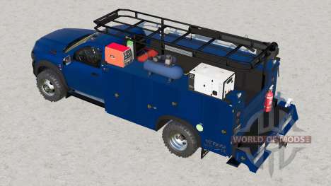 Ram 5500 Single Cab Service Truck для Farming Simulator 2017
