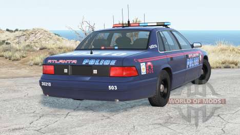 Gavril Grand Marshall Atlanta Police для BeamNG Drive