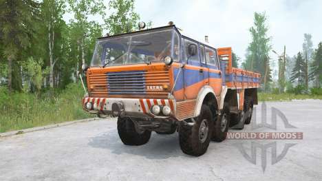 Tatra T813 8x8 для Spintires MudRunner