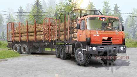 Tatra T815〡присутствуют свои грузы для Spin Tires