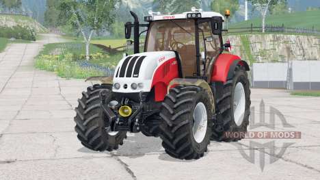Steyr 6230 CVT〡dynamic exhaust для Farming Simulator 2015