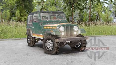 Jeep CJ-7 Renegade для Spin Tires