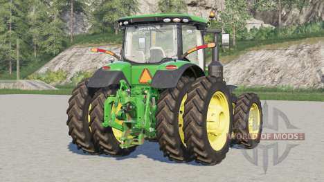 John Deere 7R〡full remodeled to american style для Farming Simulator 2017