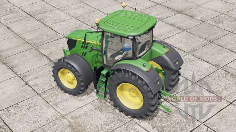 John Deere 6R series〡rear hydraulics revised для Farming Simulator 2017