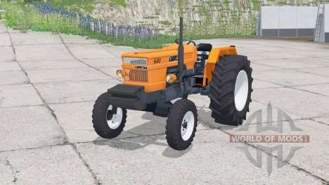 Fiat 640〡includes front weight для Farming Simulator 2015