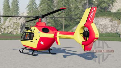 Eurocopter EC145 Securite Civile для Farming Simulator 2017