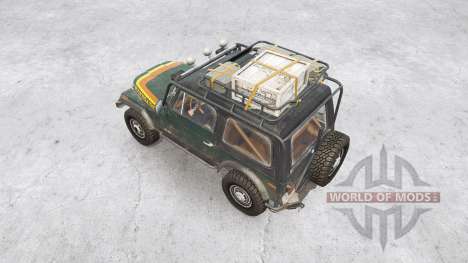 Jeep CJ-7 Renegade для Spintires MudRunner