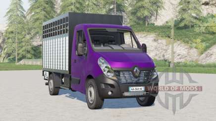 Renault Master Livestock Truck для Farming Simulator 2017