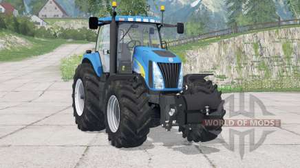 New Holland TG285〡includes front weight для Farming Simulator 2015