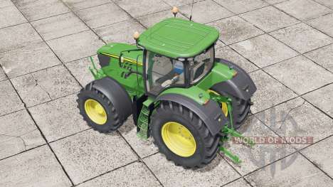 John Deere 6R〡viele reifen konfigurationen для Farming Simulator 2017