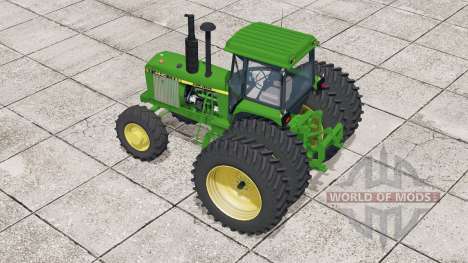 John Deere 4040 series〡selectable wheels для Farming Simulator 2017