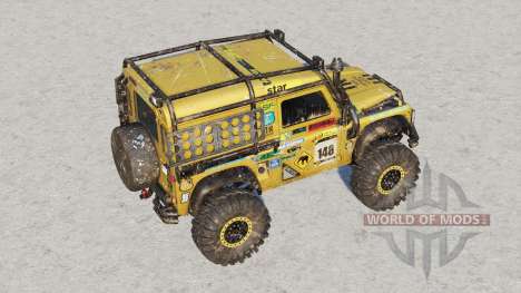 Land Rover Defender 90〡highly modified для Farming Simulator 2017
