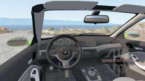 BMW M3 Convertible (E46) 2001 для BeamNG Drive